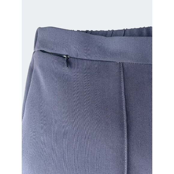 Hugo Boss Tahwena Womens Navy Blue Slim Fit Trousers Pull-On Dress Pants Size 8 - Picture 11 of 16